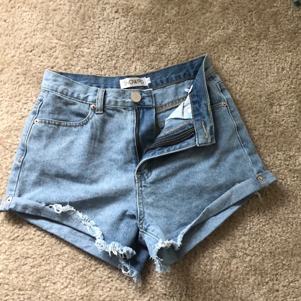 Whole lotta love denim shorts